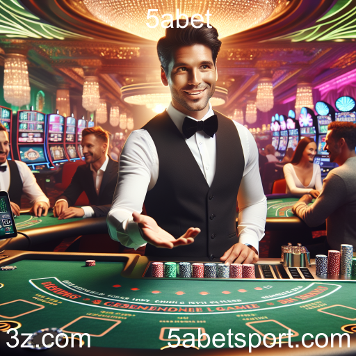 A Experiência do Cassino Ao Vivo no 5abet